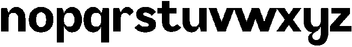 AV Qalisa Black otf (900) Font LOWERCASE