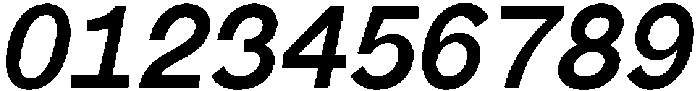 AV Qalisa Bold Oblique otf (700) Font OTHER CHARS