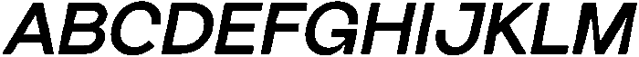 AV Qalisa Bold Oblique otf (700) Font UPPERCASE