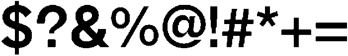 AV Qalisa Bold otf (700) Font OTHER CHARS