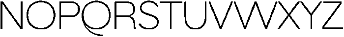AV Qalisa Light otf (300) Font UPPERCASE