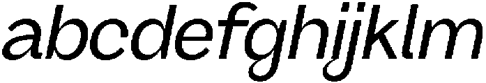 AV Qalisa Medium Oblique otf (500) FONT