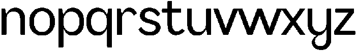 AV Qalisa Medium otf (500) Font LOWERCASE