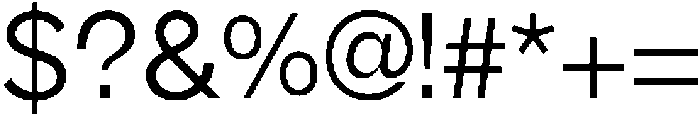 AV Qalisa Regular otf (400) Font OTHER CHARS