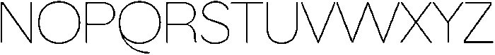 AV Qalisa Thin otf (100) Font UPPERCASE