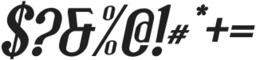 AVEMON Italic otf (400) Font OTHER CHARS