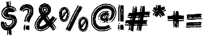 Av Flossa Regular otf (400) Font OTHER CHARS