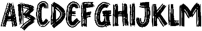 Av Flossa Regular otf (400) Font UPPERCASE