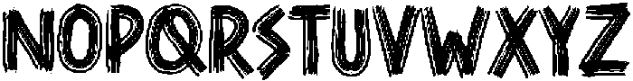 Av Flossa Regular otf (400) Font UPPERCASE