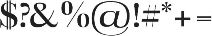 Ava Semi-Bold otf (600) Font OTHER CHARS