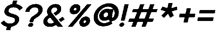 Avalia Bold Italic otf (700) Font OTHER CHARS