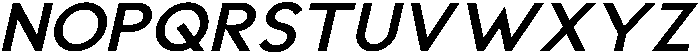Avalia Bold Italic otf (700) Font UPPERCASE