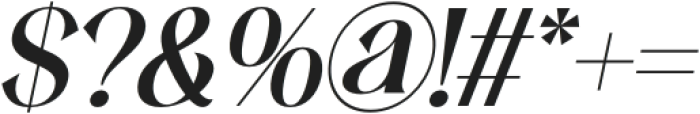 Avaliona Italic otf (400) Font OTHER CHARS