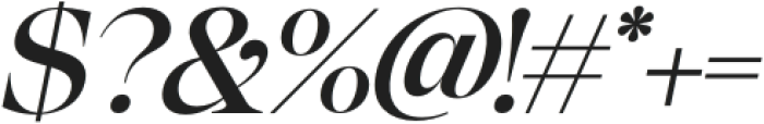 Avalone Italic otf (400) Font OTHER CHARS