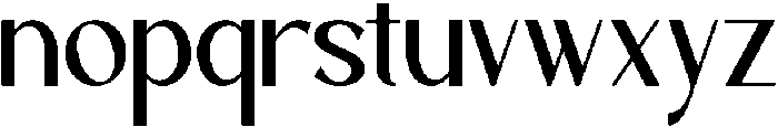 Avalyne otf (400) Font LOWERCASE