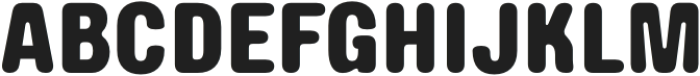 Avancar Condensed 800 otf (800) Font UPPERCASE