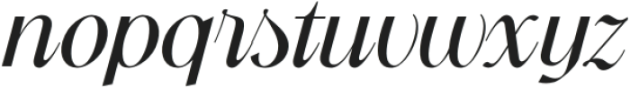 Avante Italic otf (400) Font LOWERCASE