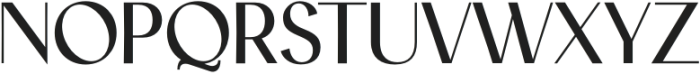 Avante Regular otf (400) Font UPPERCASE