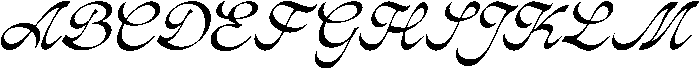 Avantgarde-Regular otf (400) Font UPPERCASE