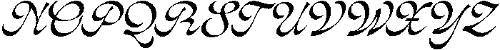 Avantgarde-Regular otf (400) Font UPPERCASE