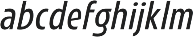 Avanti Italic otf (400) Font LOWERCASE