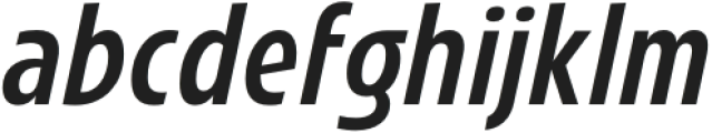 Avanti Medium Italic otf (500) Font LOWERCASE