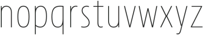 Avanti Thin otf (100) Font LOWERCASE