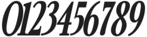 Avantime Narrow Black Italic otf (900) Font OTHER CHARS