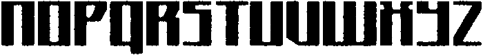 Avantra Circular Eroded otf (400) Font UPPERCASE