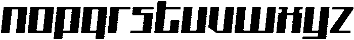 Avantra Circular Inline Italic otf (400) Font LOWERCASE