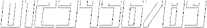 Avantra Circular Outline Italic otf (400) Font OTHER CHARS