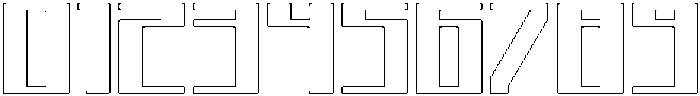 Avantra Circular Outline otf (400) Font OTHER CHARS
