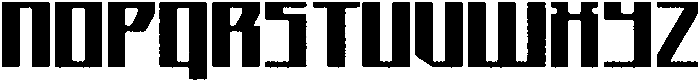 Avantra Rough otf (400) Font UPPERCASE