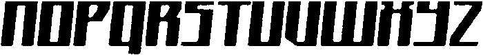 Avantra Rounded Angular Italic otf (400) Font UPPERCASE