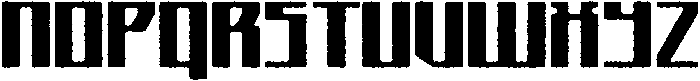 Avantra Rounded Eroded otf (400) Font UPPERCASE