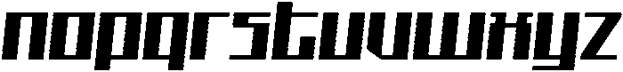 Avantra Rounded Inline Italic otf (400) Font LOWERCASE