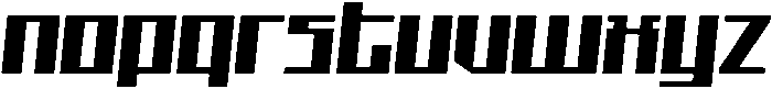 Avantra Rounded Italic otf (400) Font LOWERCASE