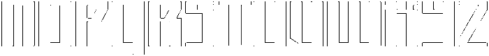 Avantra Rounded Outline otf (400) Font UPPERCASE