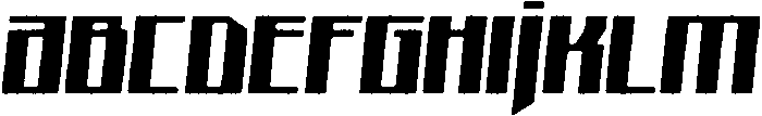 Avantra Rounded Rough Italic otf (400) Font UPPERCASE