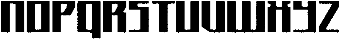 Avantra Rounded Rough otf (400) Font UPPERCASE