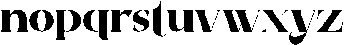 Avathor Type Black otf (900) Font LOWERCASE