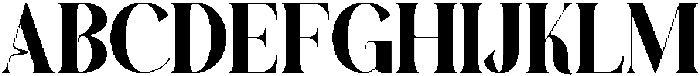 Avathor Type Bold otf (700) Font UPPERCASE