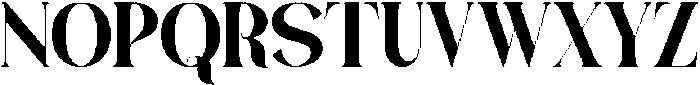 Avathor Type Bold otf (700) Font UPPERCASE