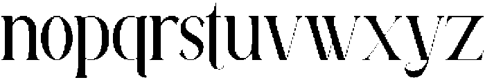 Avathor Type Light otf (300) Font LOWERCASE