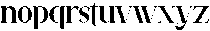 Avathor Type Medium otf (500) Font LOWERCASE