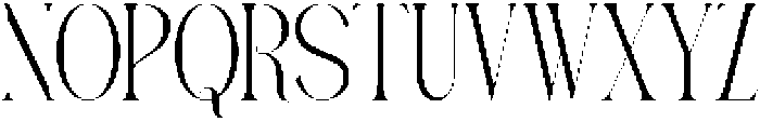 Avathor Type Thin otf (100) Font UPPERCASE