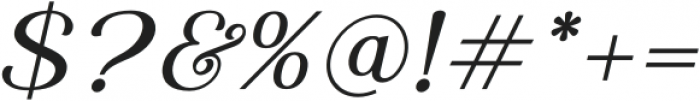 Avegas Royale Bold Italic otf (700) Font OTHER CHARS