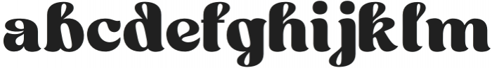 Aveghia-Regular otf (400) Font LOWERCASE