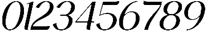 Avehope Italic otf (400) Font OTHER CHARS