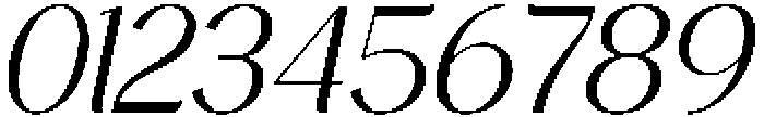 Avehope Light Italic otf (300) Font OTHER CHARS